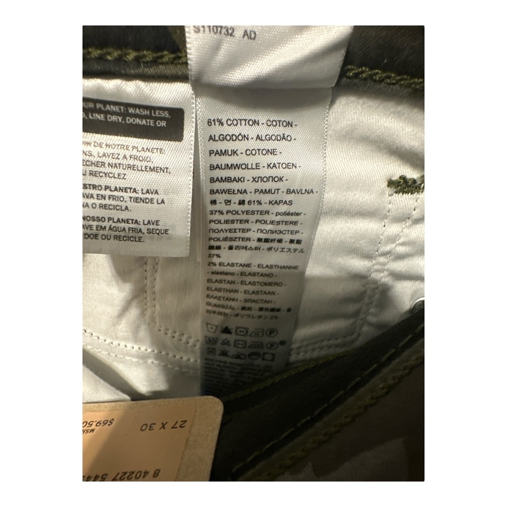 Levi's Womens Camouflage 314 Shaping Straight Pants, 27x30 - Picture 7 of 10